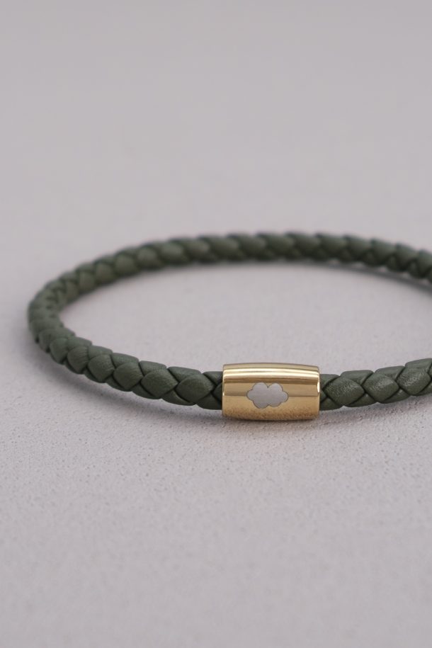 Plutus Maslina zelena narukvica