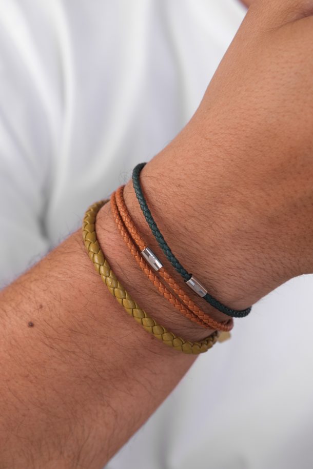 Plutus senf zelena narukvica