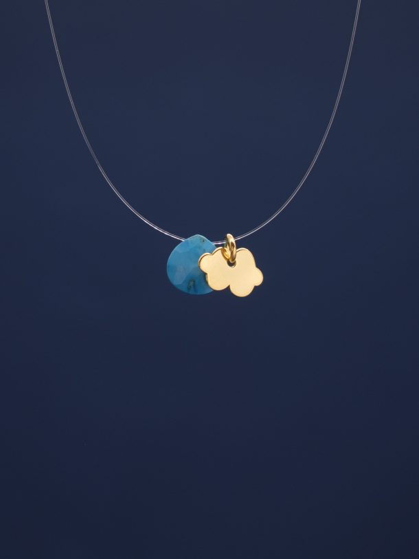 Invisible Freya Turquoise Necklace