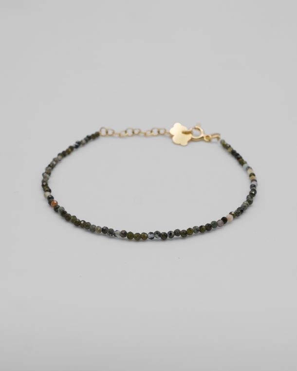 Hunter Green Beaded Bracelet