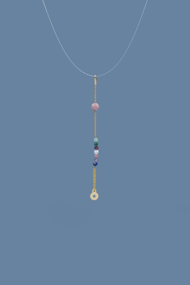 Nevidljiva Lynx Višebojni ogrlica