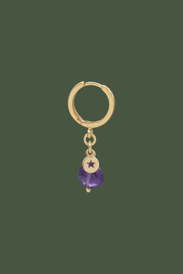 Freya Purple Earring