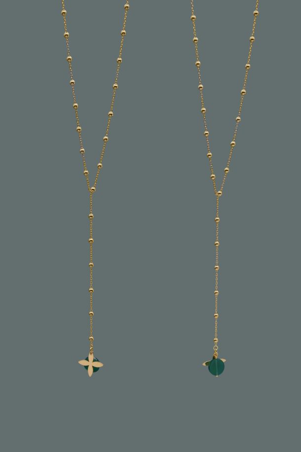 Cassiopeia Emerald Necklace